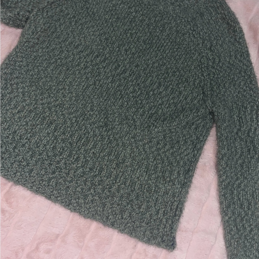 Cozy Green Sweater